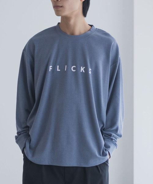 NAVY(ネイビー)の「NAVY タフラクプリント長袖Tシャツ【UVカット ドライ 接触冷感】(Tシャツ/カットソー・メンズ・ブラック/ライトグレー/ブルー/オフホワイト・XL/L/M/S)」の22枚目の写真