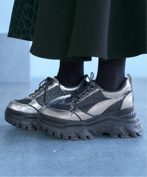 HARE ラメメッシュスニーカー ラメメッシュスニーカー(HARE)（スニーカー）｜HARE（ハレ）の