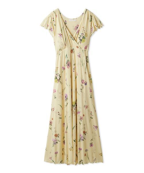 SNIDEL HOME(スナイデルホーム)の「【接触冷感】カットカシュクールワンピース(ルームワンピース・レディース・オフホワイト/イエロー/ピンク・F)」の18枚目の写真