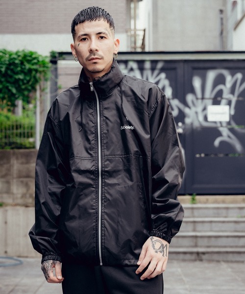 SBCY Sport（エスビーシーワイスポーツ）の「Practice jkt-THE BASE-（ブルゾン・メンズ・ブラック・X-LARGE/LARGE/MEDIUM/SMALL）」の5枚目の写真