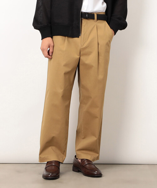 COMME CA ISM（コムサイズム）の「コットンストレッチツイル チノパン（チノパンツ・メンズ・ベージュ・SMALL/MEDIUM/LARGE）」の4枚目の写真