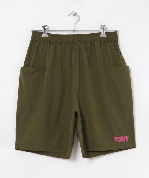 TONY(トニー)の「TONY Water Runs 25 Shorts(その他パンツ・メンズ・ブラック/オリーブ・MEDIUM/LARGE)」の2枚目の写真
