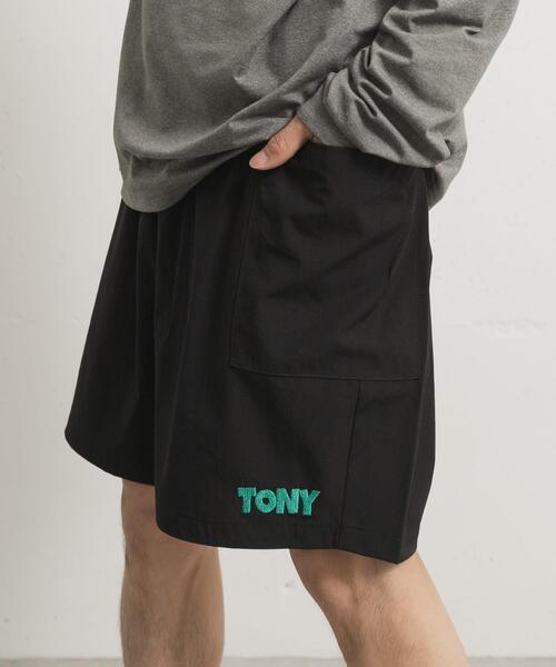 TONY(トニー)の「TONY Water Runs 25 Shorts(その他パンツ・メンズ・ブラック/オリーブ・MEDIUM/LARGE)」の3枚目の写真