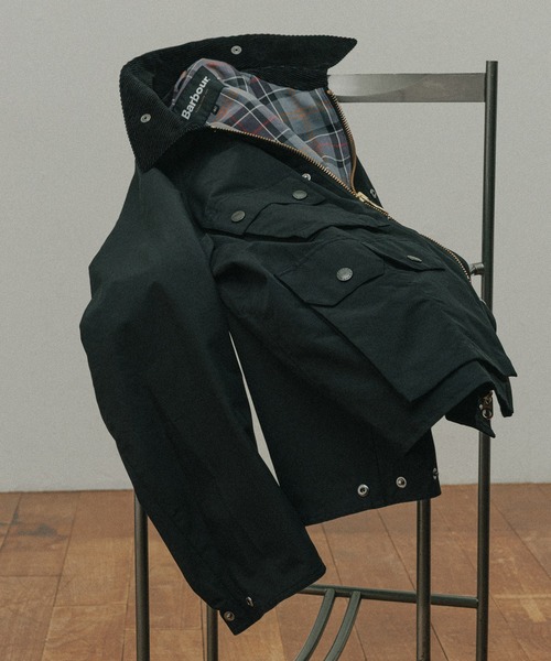 Barbour バブアー　黒ブルゾン Barbour ブルゾン アウター Barbour/バブアー 別注 TRANSPORT