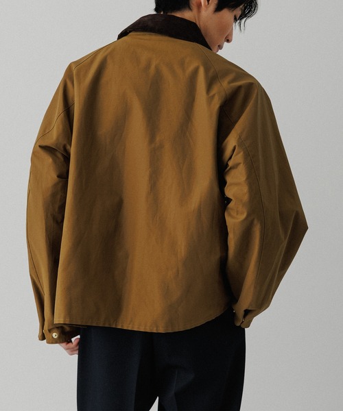 Barbour(バブアー)の「《別注》【Barbour/バブアー】4POCKET SHORT BLOUSON(ブルゾン・メンズ・ブラック/キャメル・36/38/40/42)」の7枚目の写真