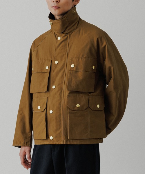 Barbour(バブアー)の「《別注》【Barbour/バブアー】4POCKET SHORT BLOUSON(ブルゾン・メンズ・ブラック/キャメル・36/38/40/42)」の8枚目の写真