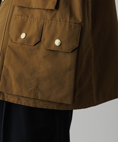 Barbour(バブアー)の「《別注》【Barbour/バブアー】4POCKET SHORT BLOUSON(ブルゾン・メンズ・ブラック/キャメル・36/38/40/42)」の20枚目の写真