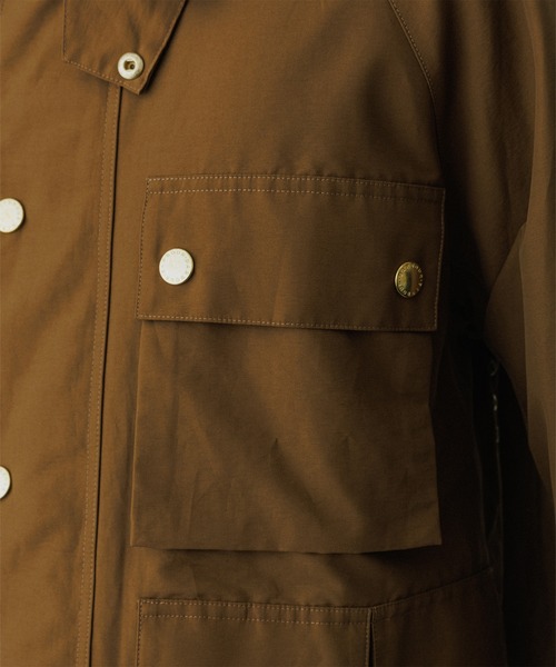 Barbour(バブアー)の「《別注》【Barbour/バブアー】4POCKET SHORT BLOUSON(ブルゾン・メンズ・ブラック/キャメル・36/38/40/42)」の21枚目の写真