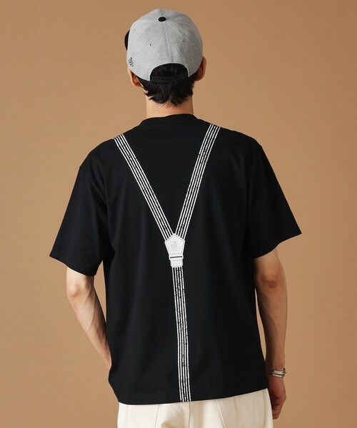 サスペンダートロンプロイユ半袖Tシャツ（Tシャツ/カットソー