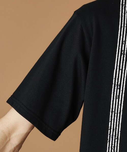 40ct&525(フォーティーカラッツアンドゴーニーゴ)の「サスペンダートロンプロイユ半袖Tシャツ(Tシャツ/カットソー・メンズ・ブラック/ホワイト・02/03/04)」の8枚目の写真