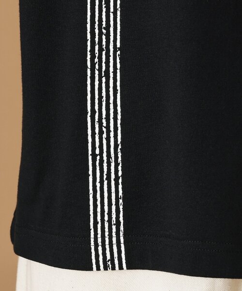 40ct&525(フォーティーカラッツアンドゴーニーゴ)の「サスペンダートロンプロイユ半袖Tシャツ(Tシャツ/カットソー・メンズ・ブラック/ホワイト・02/03/04)」の9枚目の写真