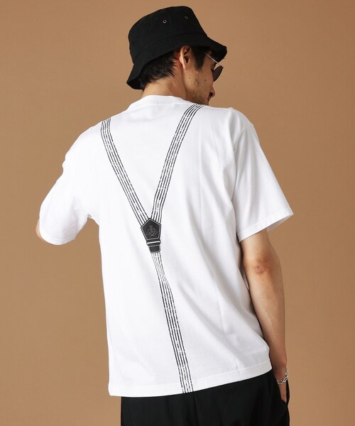 サスペンダートロンプロイユ半袖Tシャツ（Tシャツ/カットソー