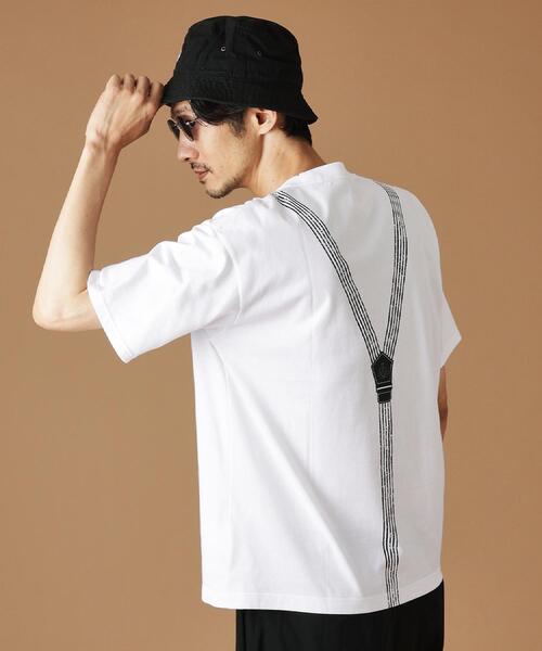 サスペンダートロンプロイユ半袖Tシャツ（Tシャツ/カットソー