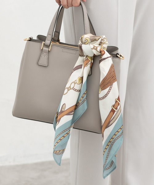 Honeys（ハニーズ）の「スカーフ（バンダナ/スカーフ・レディース・その他4/その他3/その他5/その他1/その他2/ブラック系その他/サックスブルー系/ホワイト系その他/ピンク系その他・FREE）」の4枚目の写真