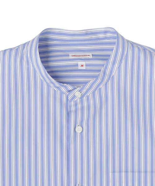 DRESSTERIOR(ドレステリア)の「バンドカラー ロンストシャツ(シャツ/ブラウス・メンズ・ネイビー系2・92/91/90/94)」の14枚目の写真