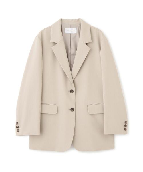 PROPORTION BODY DRESSING（プロポーションボディドレッシング）の「オーバーテーラージャケット / 1215250800（テーラードジャケット・レディース・ベージュ/グレー・SMALL/MEDIUM）」の6枚目の写真