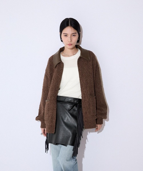 JEANASIS（ジーナシス）の「フリンジツキマキベルト/591524（ベルト・レディース・ブラック/グレー・FREE）」の20枚目の写真