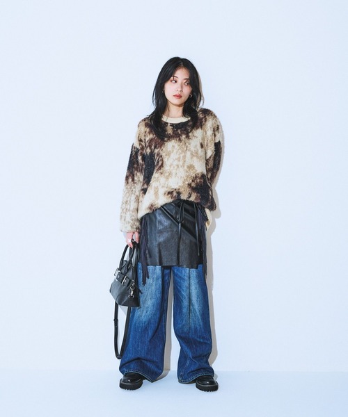 JEANASIS（ジーナシス）の「フリンジツキマキベルト/591524（ベルト・レディース・ブラック/グレー・FREE）」の13枚目の写真