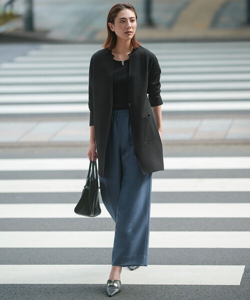 セール】アセテートミラノ ロングカーディガン（カーディガン/ボレロ