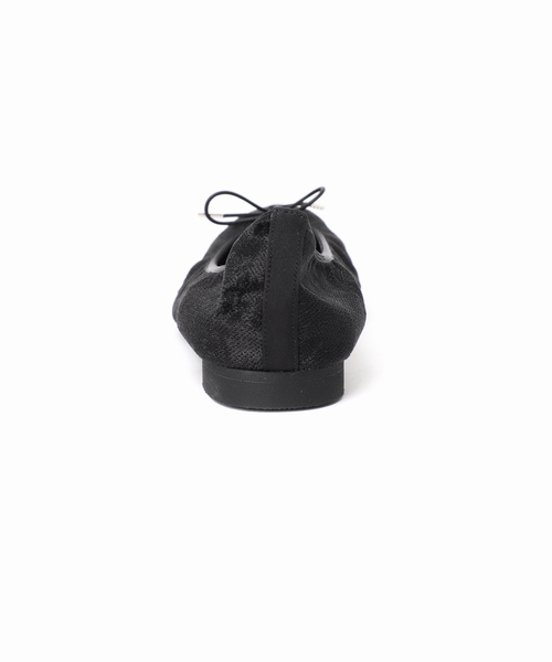 LE TALON ポインテッドギャザーネットバレエ LE TALON｜ポインテッドギャザーネットバレエ | Rakuten Fashion
