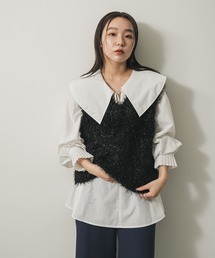 センソユニコ⭐新品⭐春のニットベスト センソユニコ⭐新品⭐春のニットベスト ベスト | Sensounico