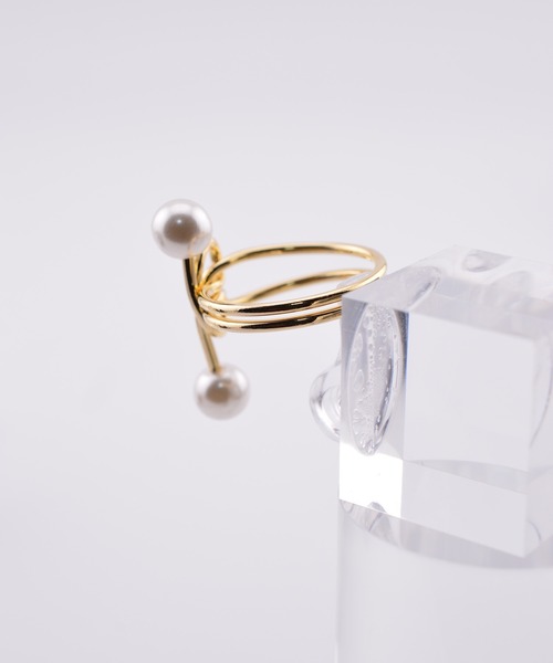 BROTHERHOOD（ブラザーフッド）の「【earyear】Knot Pearl Ring（リング・レディース・シルバー・FREE）」の10枚目の写真