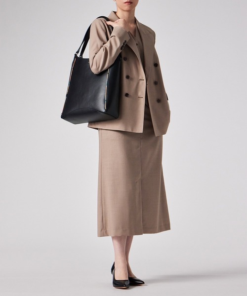 Paul Smith（ポールスミス）の「Newスワールトリム トートバッグ / 555415 WN091T（トートバッグ・レディース・ブラック・FREE）」の6枚目の写真