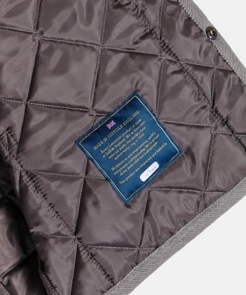 LAVENHAM（ラベンハム）の「Cropped Raydon Gilet Womens / クロップド レイドン ジレ ウィメンズ（ベスト・レディース・ブラック/ネイビー/グレー・8/12/6/10）」の13枚目の写真