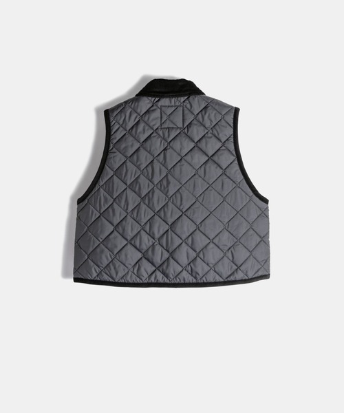 LAVENHAM（ラベンハム）の「Cropped Raydon Gilet Womens / クロップド レイドン ジレ ウィメンズ（ベスト・レディース・ブラック/ネイビー/グレー・8/12/6/10）」の5枚目の写真
