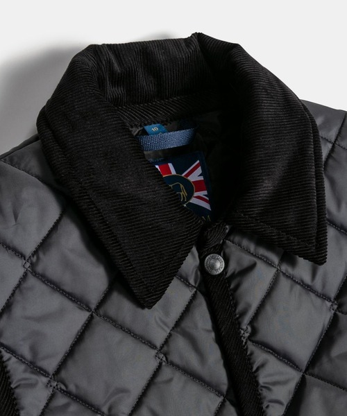 LAVENHAM（ラベンハム）の「Cropped Raydon Gilet Womens / クロップド レイドン ジレ ウィメンズ（ベスト・レディース・ブラック/ネイビー/グレー・8/12/6/10）」の6枚目の写真