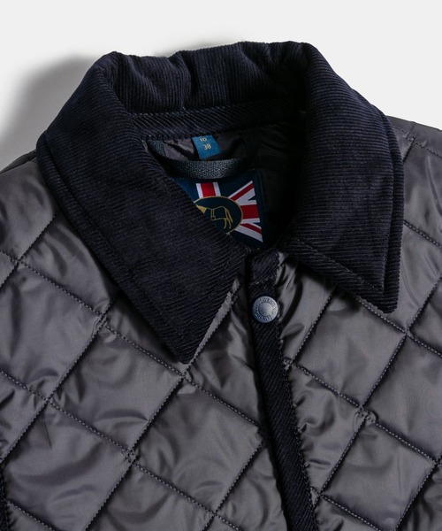 LAVENHAM（ラベンハム）の「Cropped Raydon Gilet Womens / クロップド レイドン ジレ ウィメンズ（ベスト・レディース・ブラック/ネイビー/グレー・8/12/6/10）」の19枚目の写真