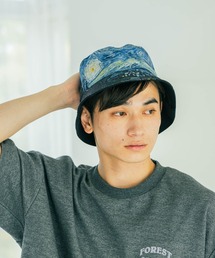 LAKOLE（ラコレ）の「【ラコレ アート】リバーシブルバケットハット / 583677（ハット）」