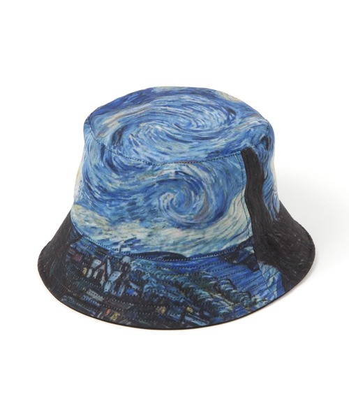 LAKOLE（ラコレ）の「【ラコレ アート】リバーシブルバケットハット / 583677（ハット・メンズ・ブラック/ベージュ・9）」の21枚目の写真