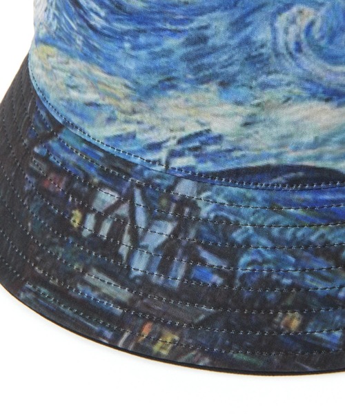 LAKOLE（ラコレ）の「【ラコレ アート】リバーシブルバケットハット / 583677（ハット・メンズ・ブラック/ベージュ・9）」の15枚目の写真