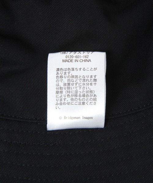 LAKOLE（ラコレ）の「【ラコレ アート】リバーシブルバケットハット / 583677（ハット・メンズ・ブラック/ベージュ・9）」の4枚目の写真