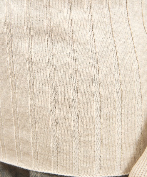 fig Ｌondon（フィグロンドン）の「Audrey puff pullover（ニット/セーター・レディース・ブラック/アイボリー/レッド・FREE）」の4枚目の写真