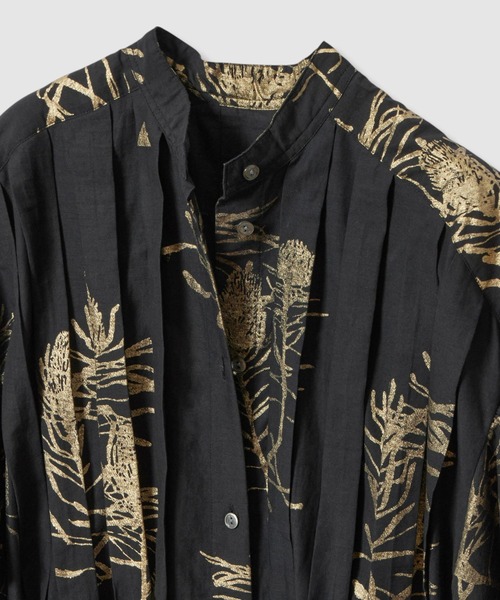 ハウス オブ ロータス ハクプリント　ワンピース　size2（M） ハクプリントカフタンワンピース ｜ハウス オブ ロータス＜HOUSE