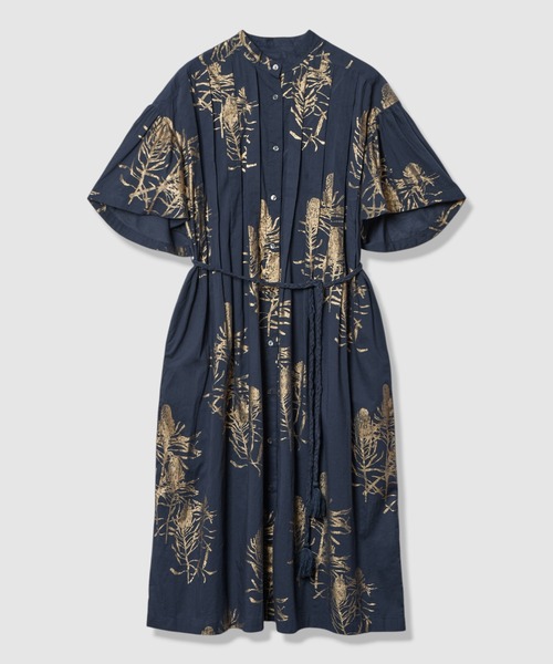 ハクプリントピンタックワンピース（ワンピース）｜HOUSE OF