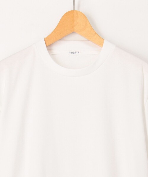NOLLEY'S LIGHT（ノーリーズライト）の「《ビジカジ対応》MVS ポンチジャケT（Tシャツ/カットソー・メンズ・ネイビー/ホワイト/グレイッシュベージュ・M/L）」の8枚目の写真