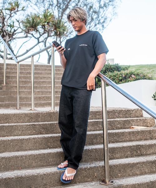 Quiksilver(クイックシルバー)の「DENIM WASH PANT/クイックシルバーデニムパンツ(デニムパンツ・メンズ・ブラック/グレー・MEDIUM/LARGE/X-LARGE)」の7枚目の写真