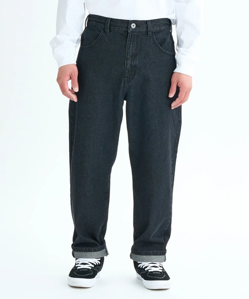 Quiksilver(クイックシルバー)の「DENIM WASH PANT/クイックシルバーデニムパンツ(デニムパンツ・メンズ・ブラック/グレー・MEDIUM/LARGE/X-LARGE)」の9枚目の写真