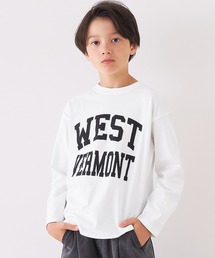 coca（coca）（コカ）の「キッズ　親子お揃いビックロゴロングＴシャツ（Tシャツ/カットソー）」