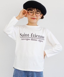 coca（coca）（コカ）の「キッズ　親子お揃いビックロゴロングＴシャツ（Tシャツ/カットソー）」