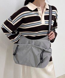 fredy emue | ドロストポケットサテンショルダーバッグ(ショルダーバッグ)