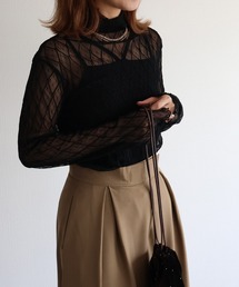 トップス Bonjour Bonjour Sagan｜ボンジュールサガンのトップス（ライン柄）通販 - ZOZOTOWN