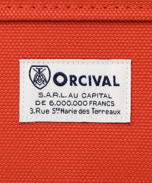 ORCIVAL(オーシバル)の「ORCIVAL: トートバッグ S 25AW(トートバッグ・レディース・チャコールグレー/ブラウン/レッド・ONE SIZE)」の9枚目の写真