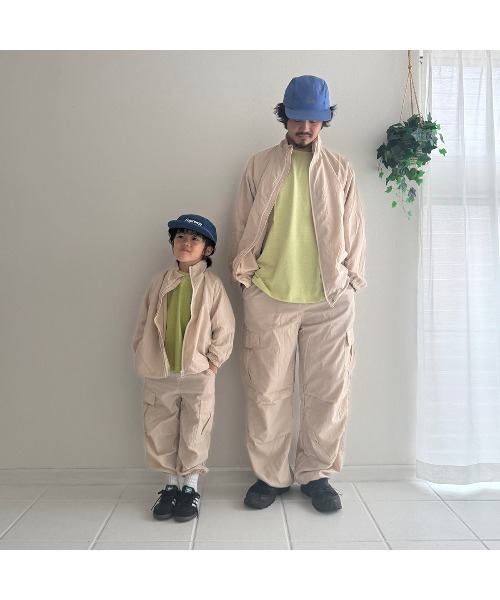 Fluffy BROTHERS(フラッフィーブラザーズ)の「ウィンドブレーカー(大人サイズ)(その他アウター・メンズ・ブラック/ベージュ・S/M/L/XL)」の18枚目の写真
