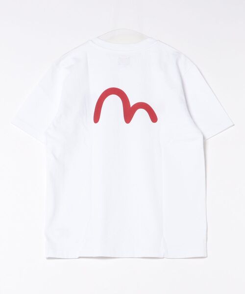 EVISU（エヴィス）の「【EVISU】TIGER SEAGULL S/S TEE / ホワイト [2EAEJM5TS6023RXCT]（Tシャツ/カットソー・メンズ・ホワイト・M/L/S/LL）」の9枚目の写真
