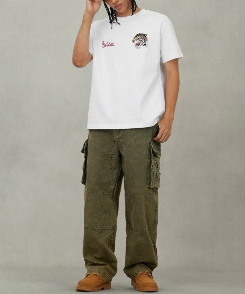 EVISU（エヴィス）の「【EVISU】TIGER SEAGULL S/S TEE / ホワイト [2EAEJM5TS6023RXCT]（Tシャツ/カットソー・メンズ・ホワイト・M/L/S/LL）」の8枚目の写真