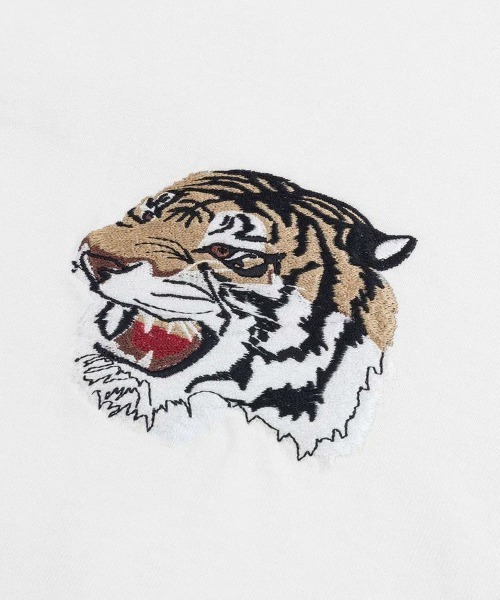 EVISU（エヴィス）の「【EVISU】TIGER SEAGULL S/S TEE / ホワイト [2EAEJM5TS6023RXCT]（Tシャツ/カットソー・メンズ・ホワイト・M/L/S/LL）」の6枚目の写真